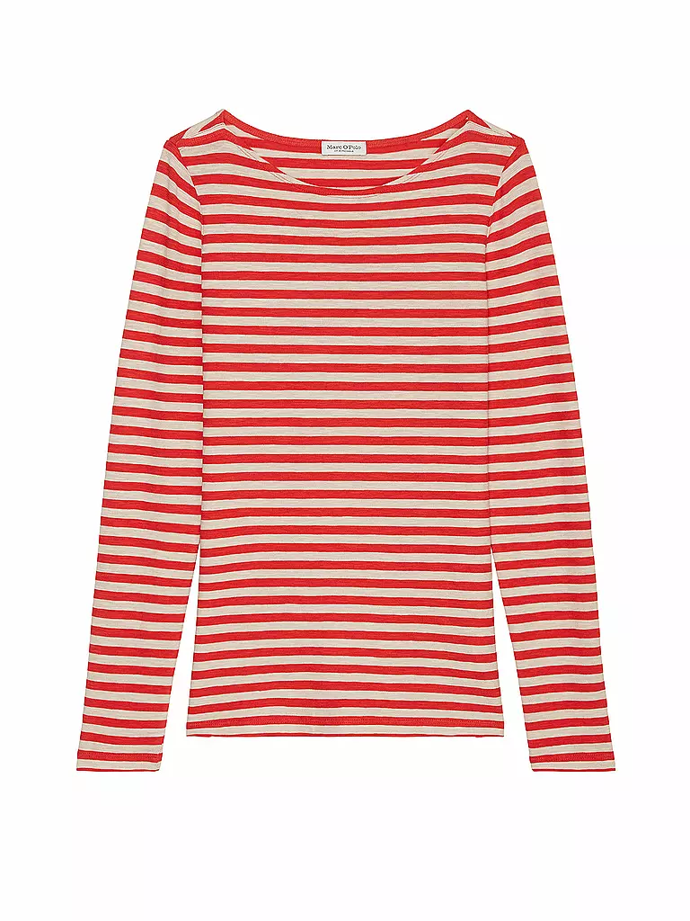 MARC O'POLO | Langarmshirt  | Rosso