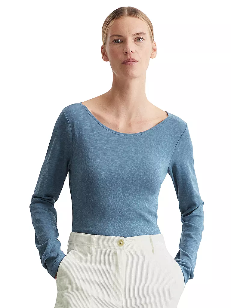 MARC O'POLO | Langarmshirt  | Blu