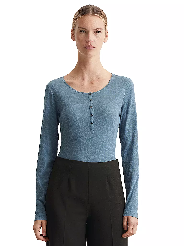 MARC O'POLO | Langarmshirt  | Blu