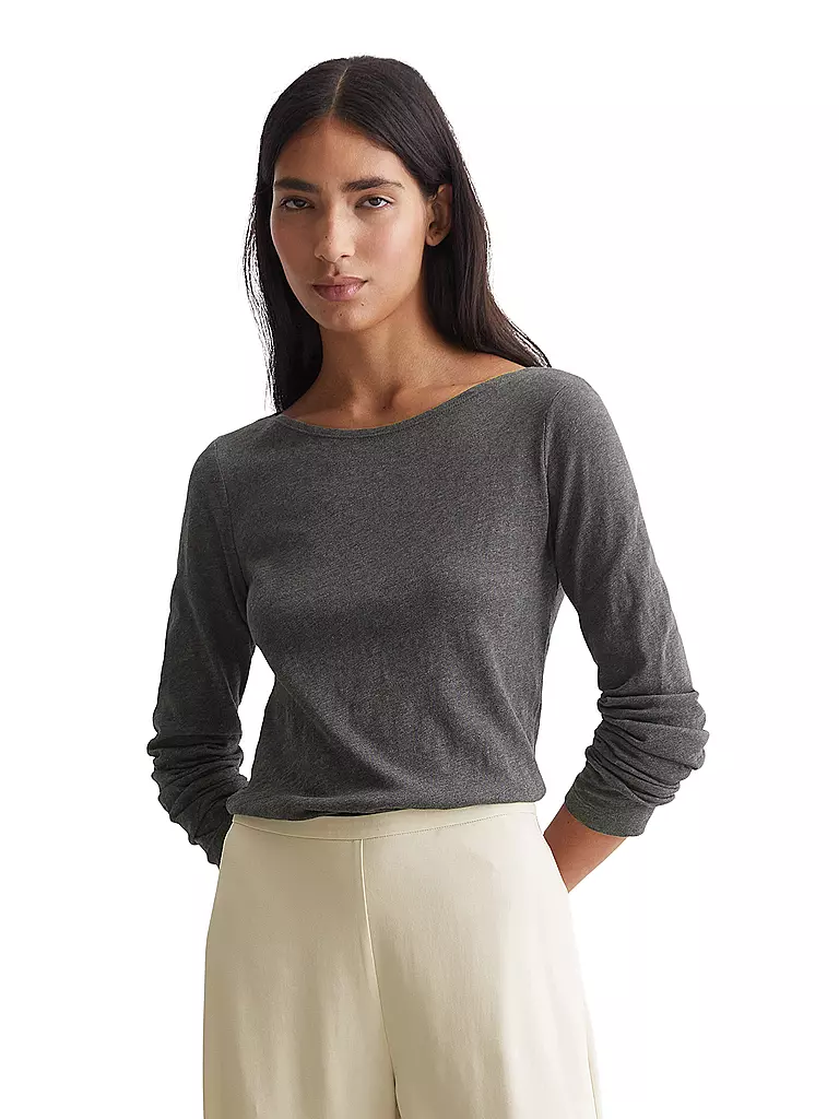 MARC O'POLO | Langarmshirt  | Grigio