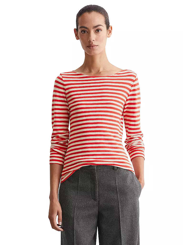 MARC O'POLO | Langarmshirt  | Rosso