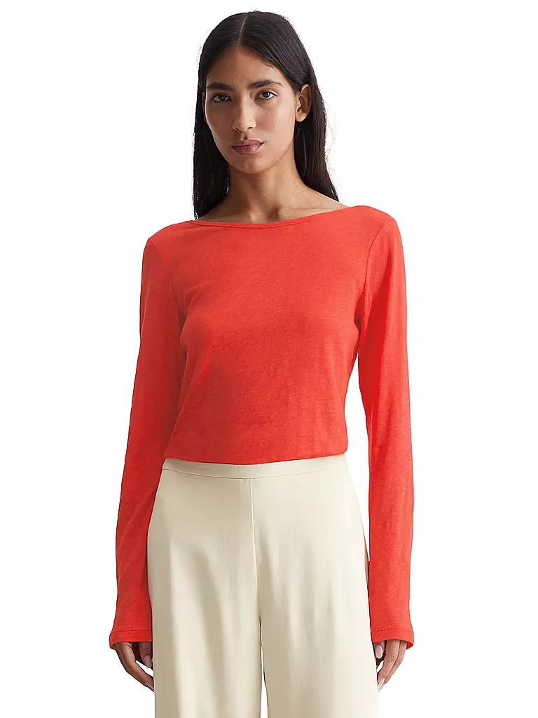 MARC O'POLO | Langarmshirt  | Rosso