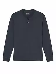 MARC O'POLO | Langarmshirt | Blu scuro