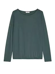 MARC O'POLO | Langarmshirt | Verde scuro
