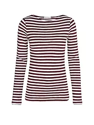 MARC O'POLO | Langarmshirt | Rosso scuro