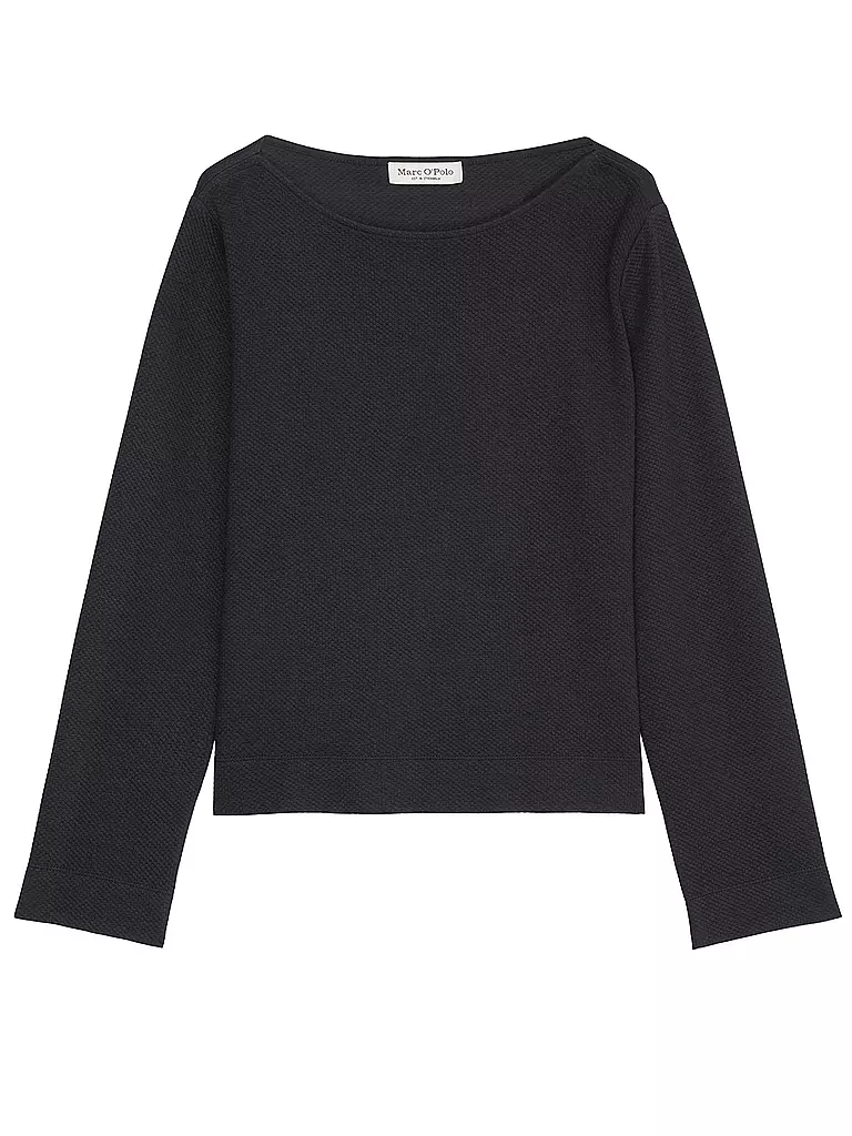 MARC O'POLO | Langarmshirt | Blu scuro