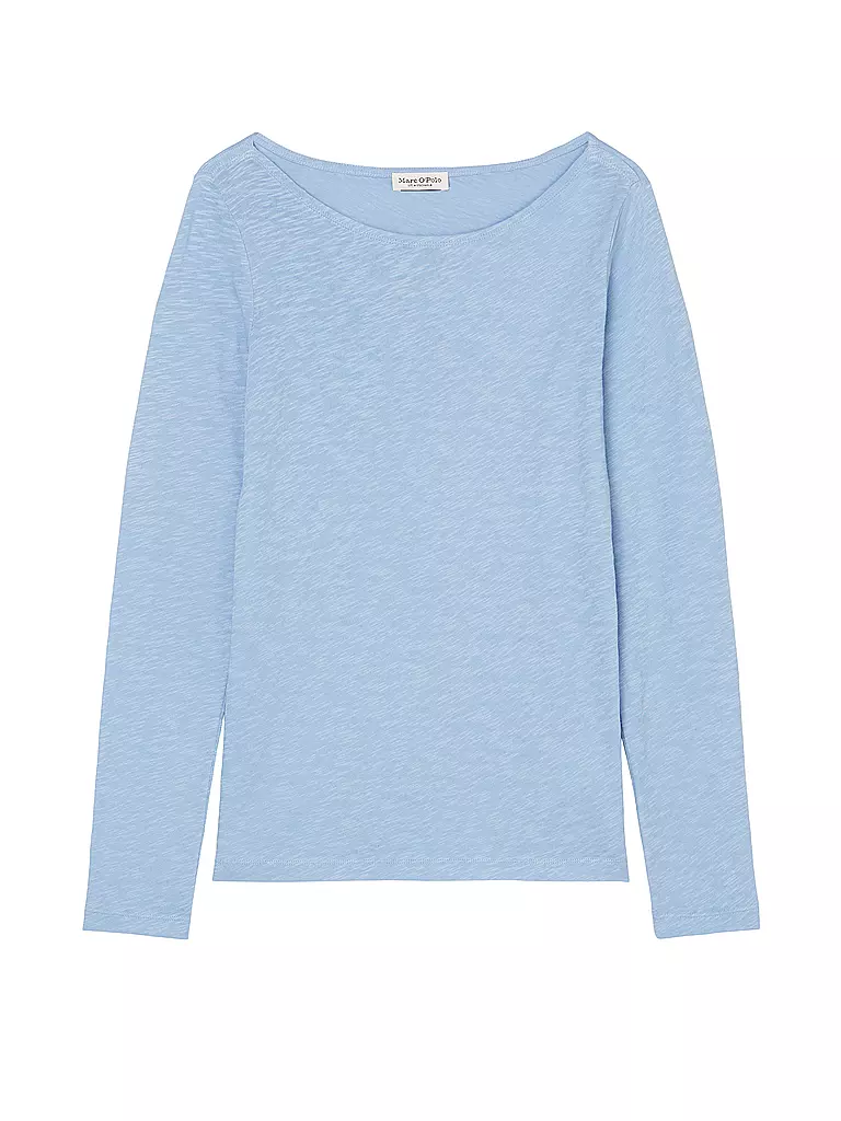 MARC O'POLO | Langarmshirt | Blu chiaro