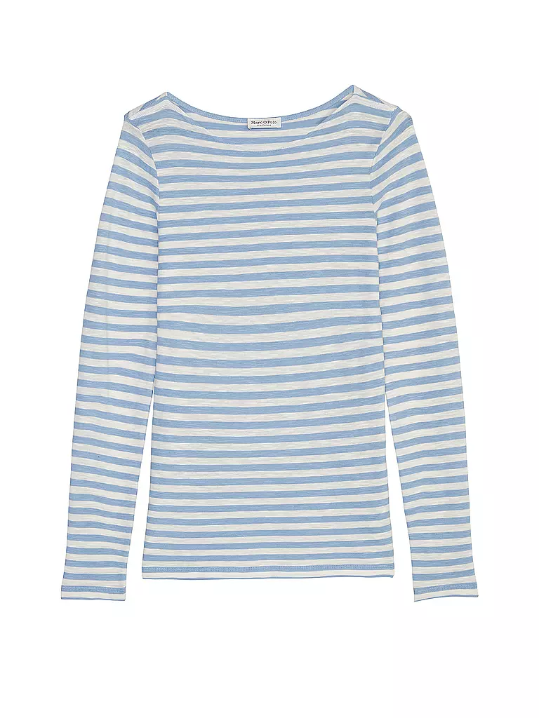 MARC O'POLO | Langarmshirt | Blu chiaro