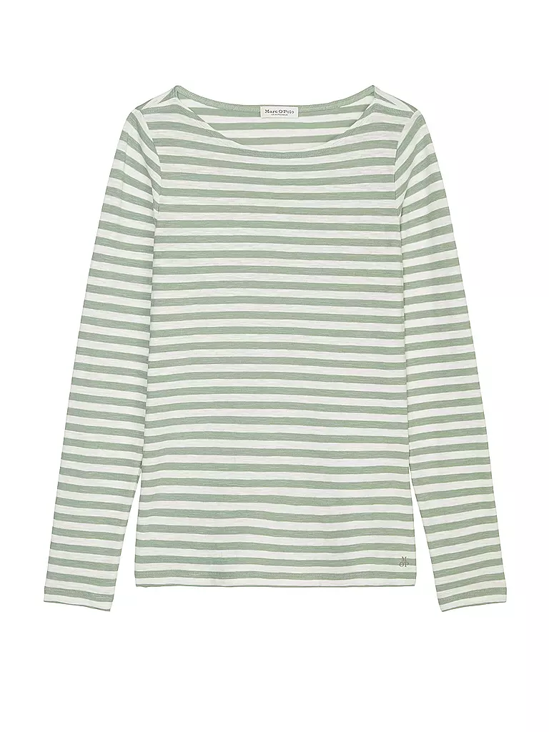 MARC O'POLO | Langarmshirt | Verde chiaro