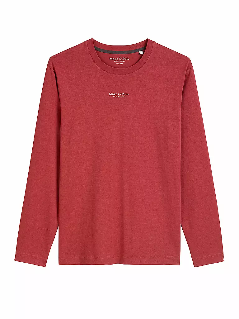 MARC O'POLO | Langarmshirt | Rosso