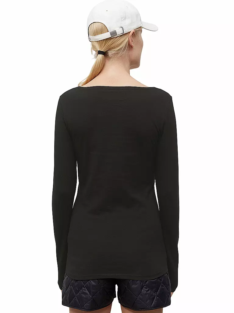 MARC O'POLO | Langarmshirt | Nero