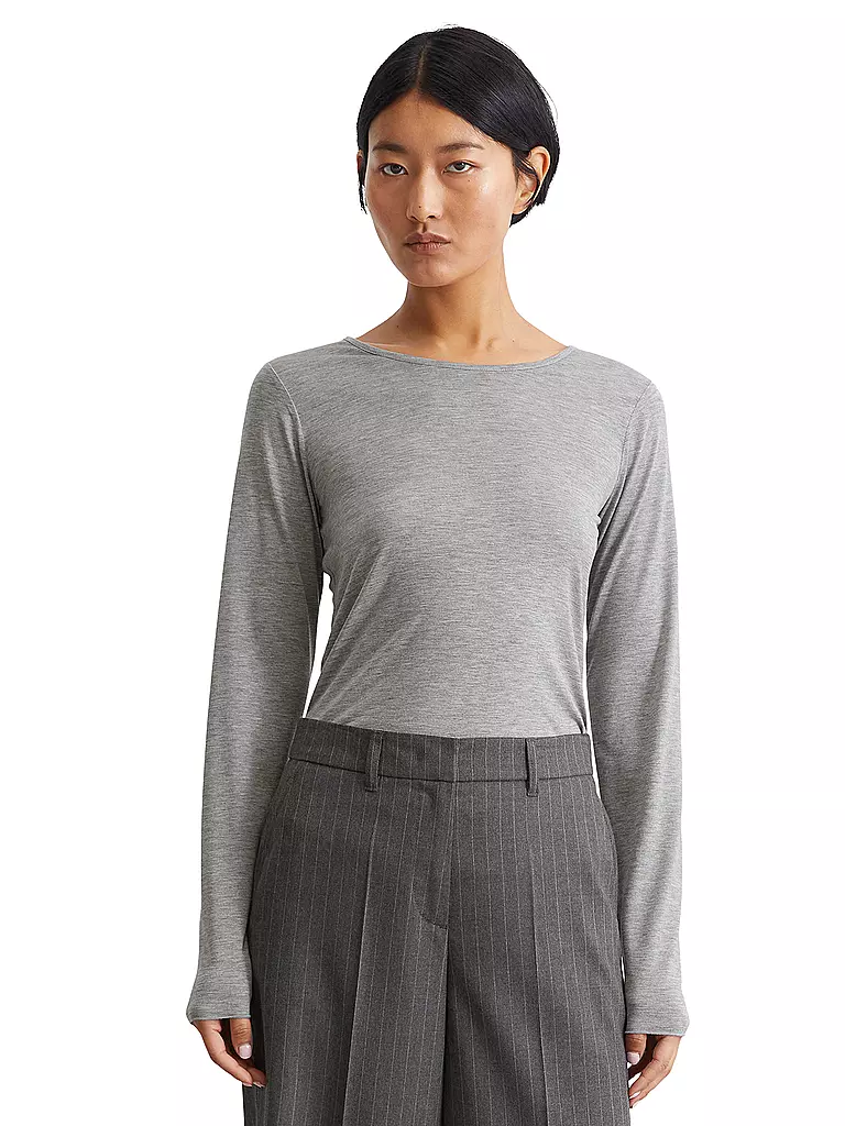 MARC O'POLO | Langarmshirt | Grigio