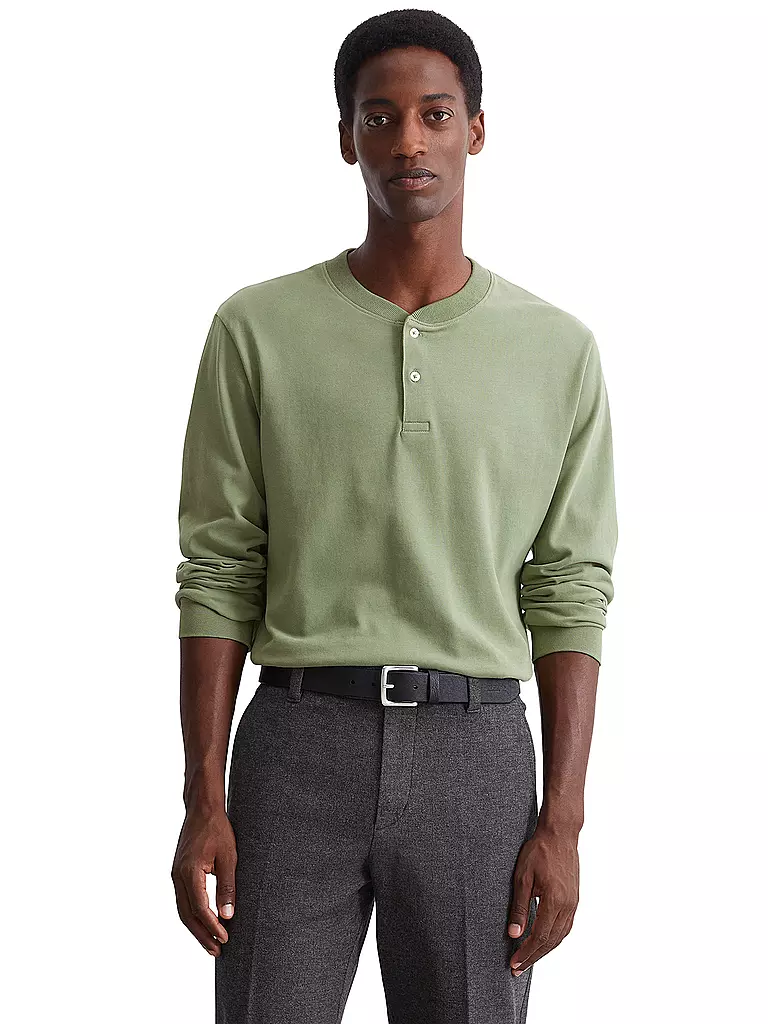 MARC O'POLO | Langarmshirt | Marrone