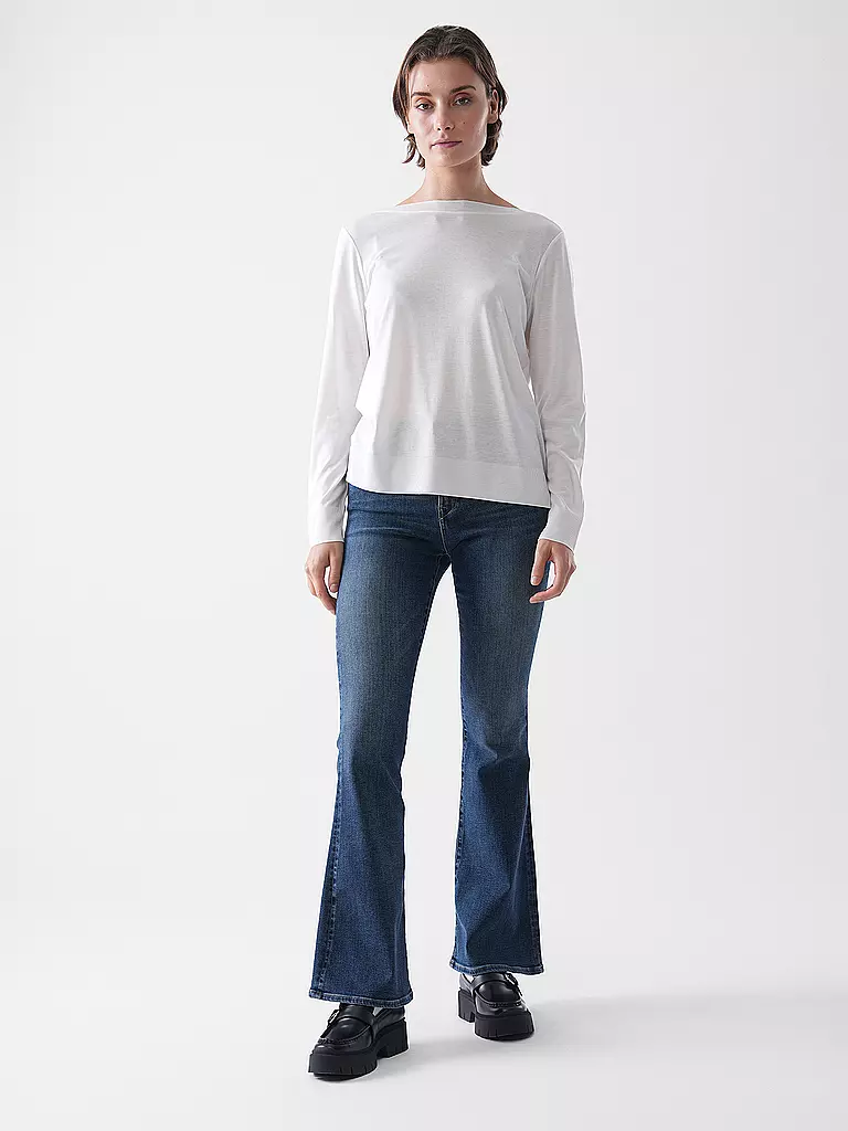 MARC O'POLO | Langarmshirt | Bianco