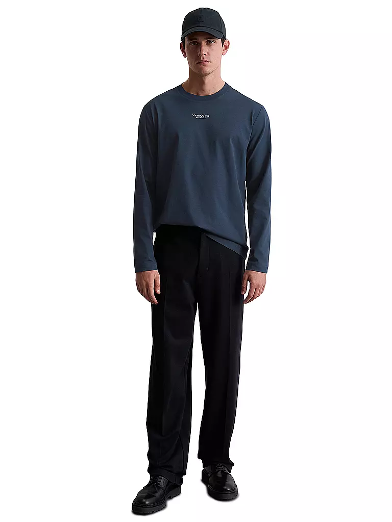 MARC O'POLO | Langarmshirt | Blu