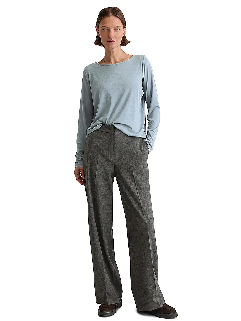 MARC O'POLO | Langarmshirt | Blu