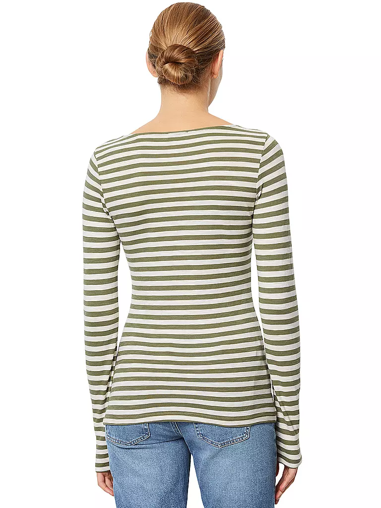 MARC O'POLO | Langarmshirt | Oliva