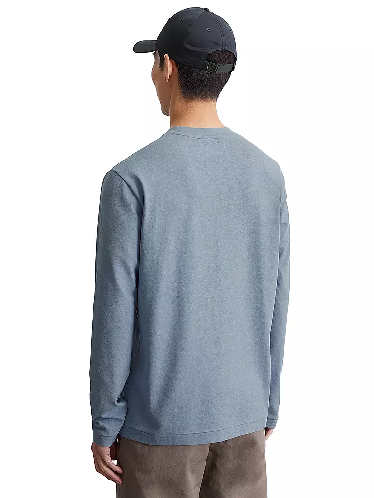 MARC O'POLO | Langarmshirt | Blu chiaro