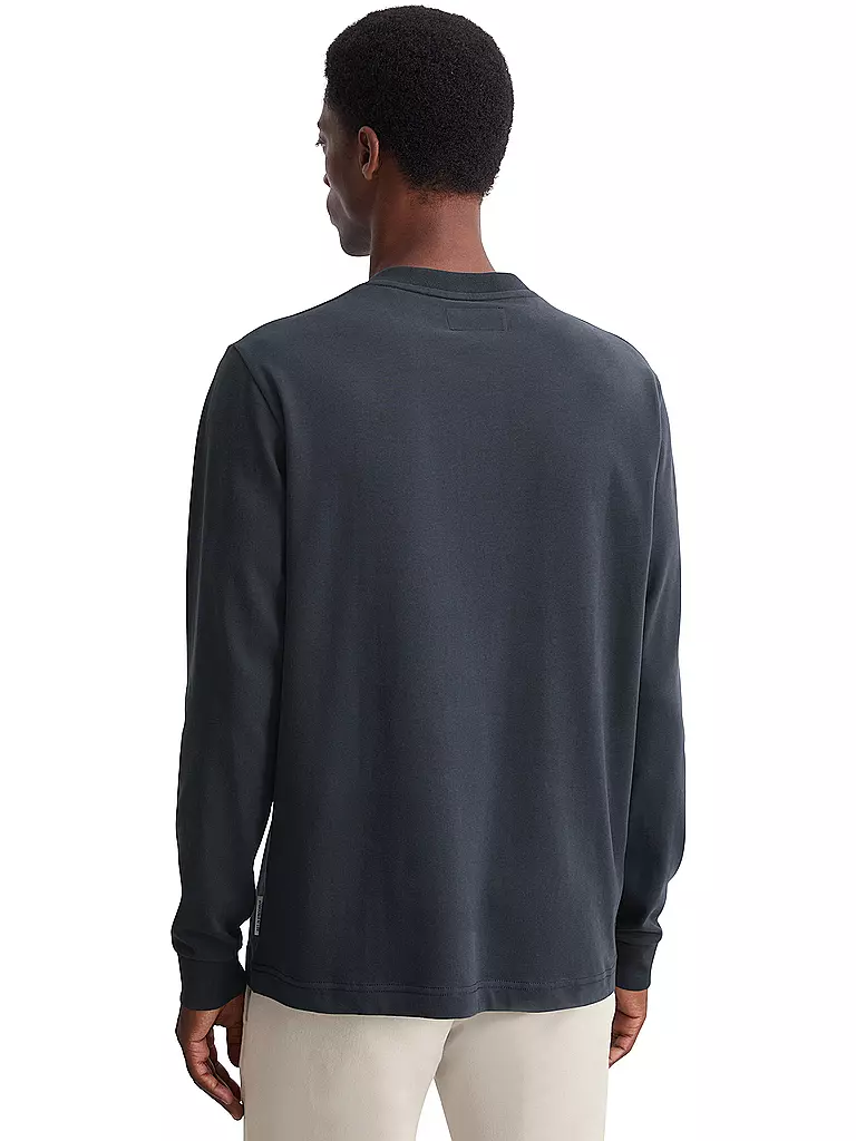 MARC O'POLO | Langarmshirt | Blu scuro