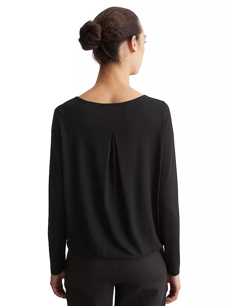 MARC O'POLO | Langarmshirt | Nero