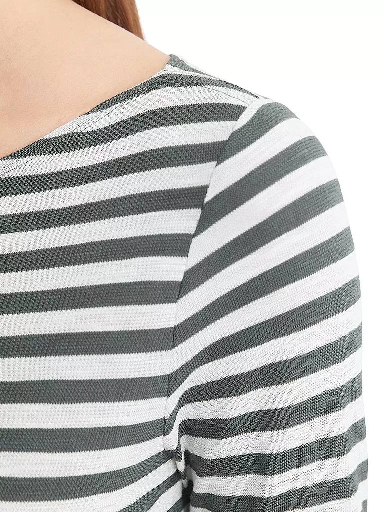 MARC O'POLO | Langarmshirt | Bianco