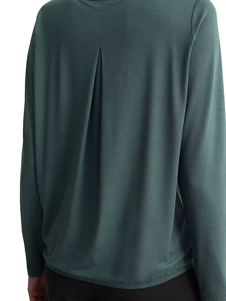 MARC O'POLO | Langarmshirt | Verde scuro