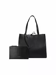 MARC O'POLO | Ledertasche - Shopper Large | Nero