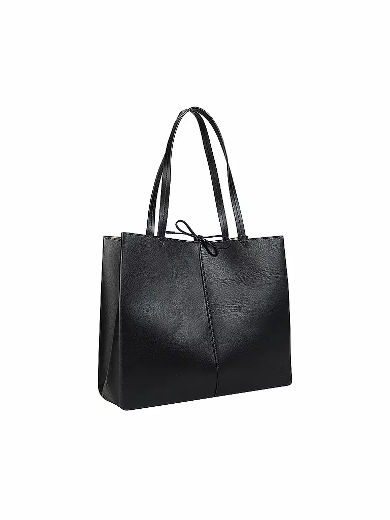 MARC O'POLO | Ledertasche - Shopper Large | Nero