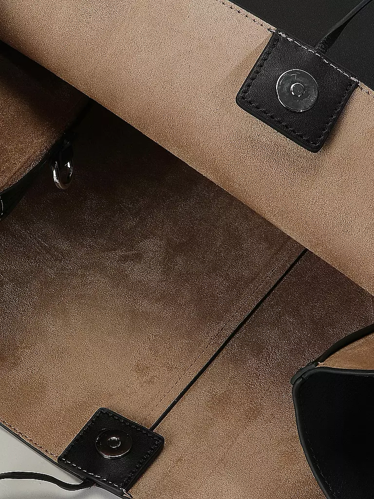 MARC O'POLO | Ledertasche - Shopper Large | Nero