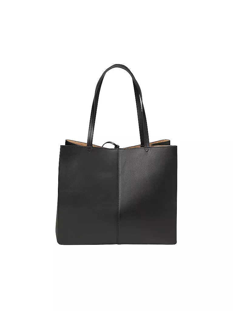 MARC O'POLO | Ledertasche - Shopper Large | Nero