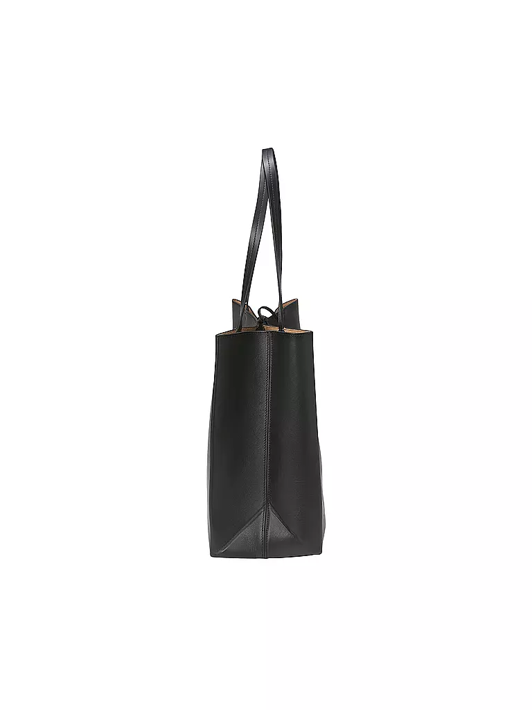 MARC O'POLO | Ledertasche - Shopper Large | Nero