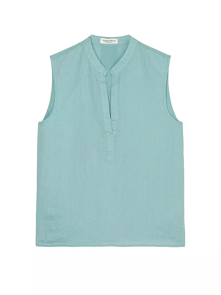 MARC O'POLO | Leinenbluse  | Blu chiaro