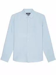 MARC O'POLO | Camicia di lino regular fit | Blu