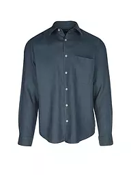 MARC O'POLO | Camicia di lino regular fit | Blu
