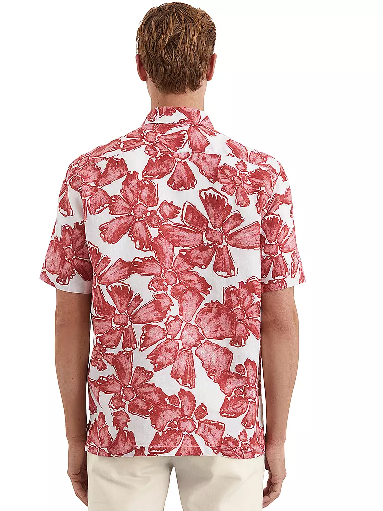 MARC O'POLO | Leinenhemd Regular Fit  | Rosso