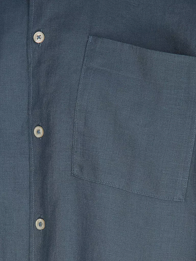 MARC O'POLO | Leinenhemd Regular Fit  | Blu
