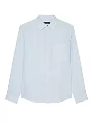 MARC O'POLO | Leinenhemd Regular Fit | Blu chiaro