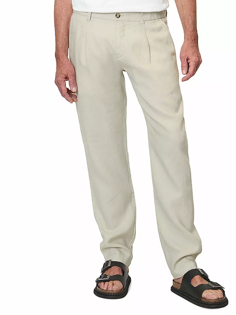 MARC O'POLO | Leinenhose OSBY | Grigio