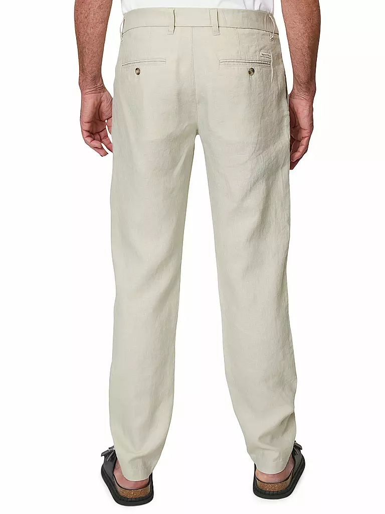 MARC O'POLO | Leinenhose OSBY | Grigio