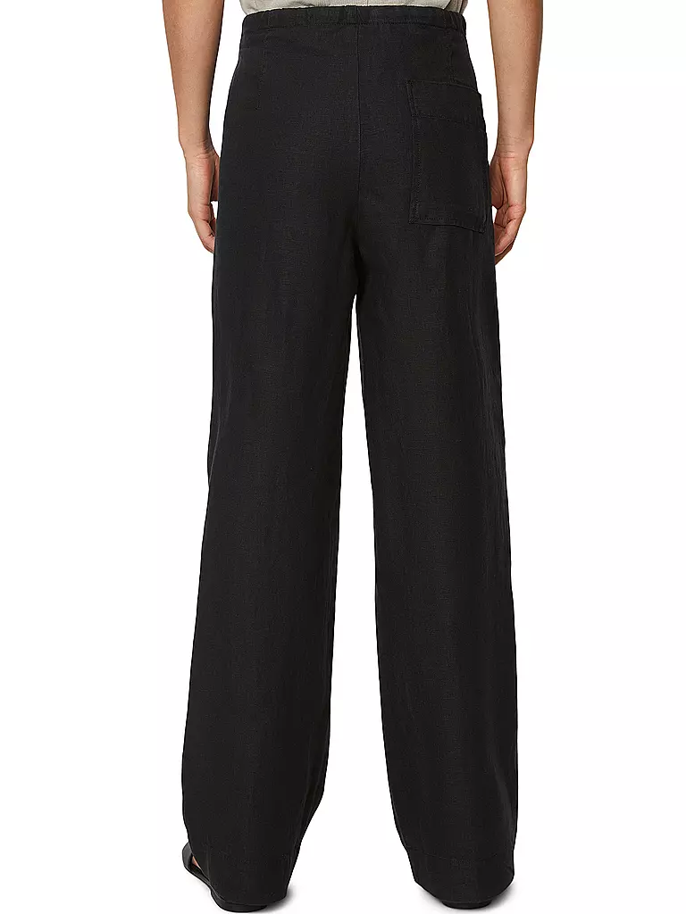 MARC O'POLO | Leinenhose | Nero