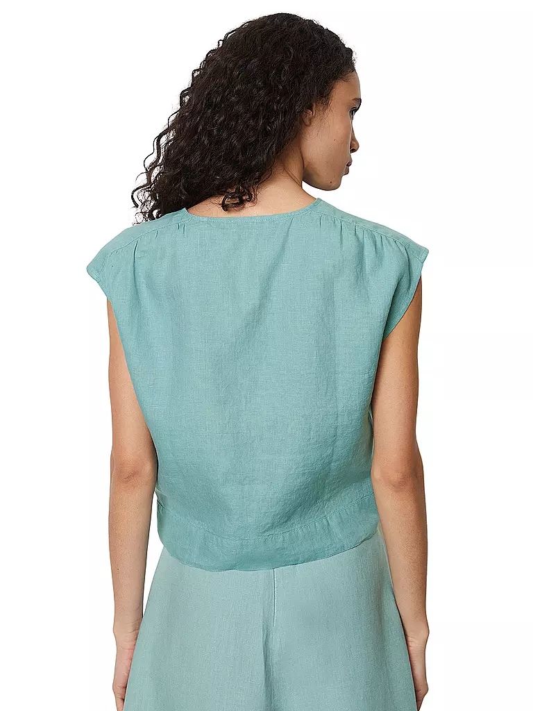 MARC O'POLO | Leinenshirt  | Blu chiaro