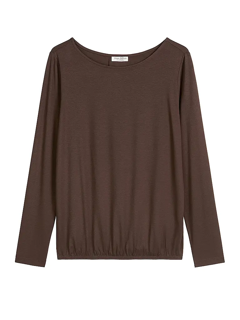 MARC O'POLO | Maglia a maniche lunghe | Marrone