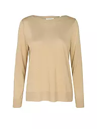 MARC O'POLO | Langarmshirt | Marrone chiaro