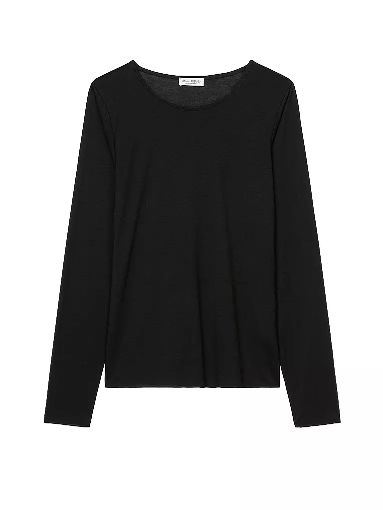 MARC O'POLO | Maglietta a maniche lunghe | Nero