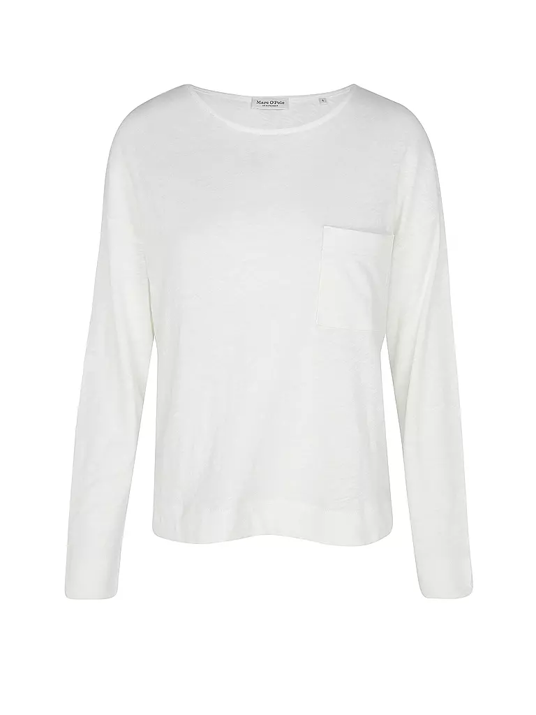 MARC O'POLO | Maglietta a maniche lunghe | Bianco