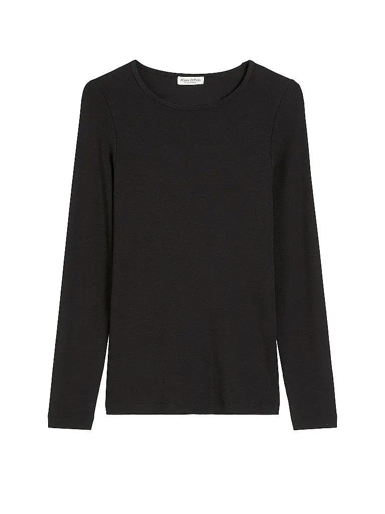 MARC O'POLO | Maglietta a maniche lunghe | Nero