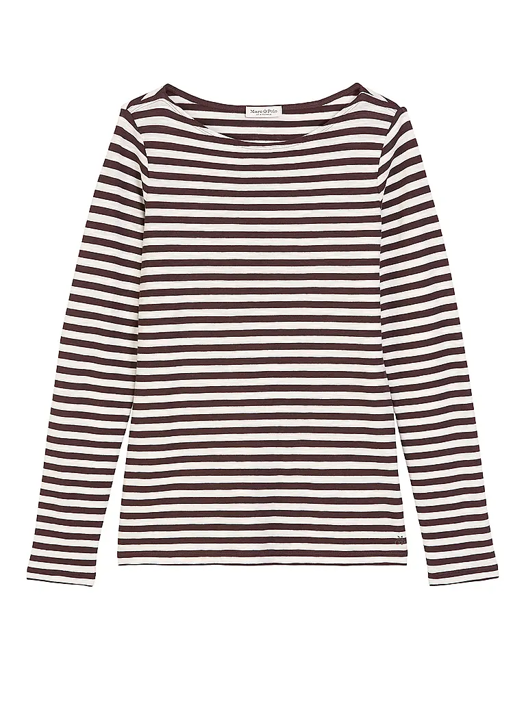 MARC O'POLO | Maglietta a maniche lunghe | Rosso scuro