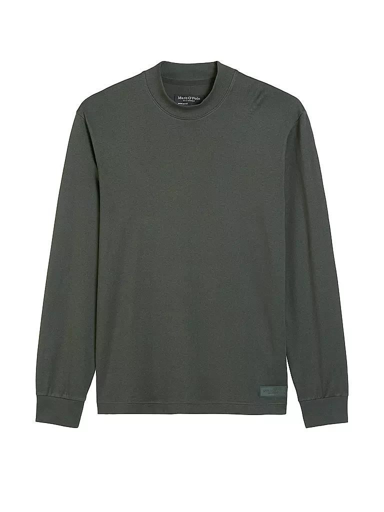 MARC O'POLO | Maglietta a maniche lunghe | Verde scuro