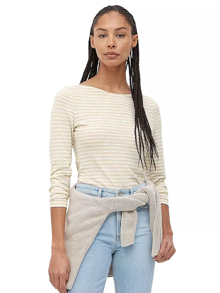 MARC O'POLO | Maglietta a maniche lunghe | Beige