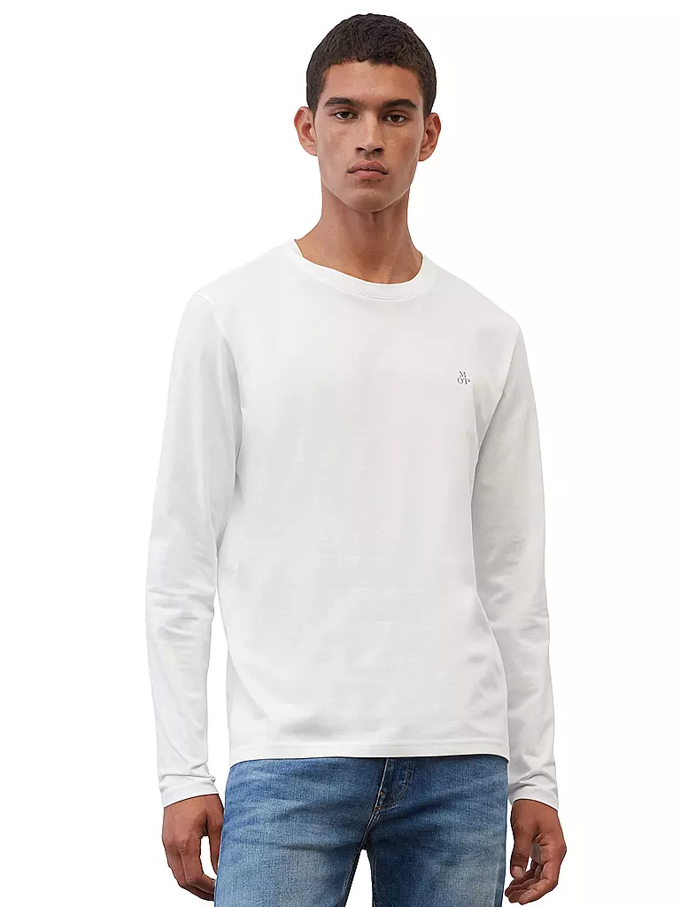 MARC O'POLO | Maglietta a maniche lunghe | Bianco